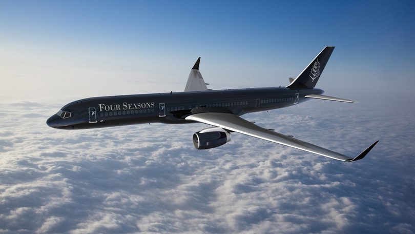 Four Seasons launches hotel industry’s first branded jet