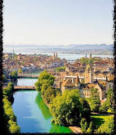 Zurich from above