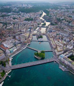 Museum Geneva From The Air