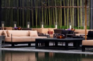 The Peninsula’s Deluxe Garden Suites feature stunning views over the gardens of the former British Consulate