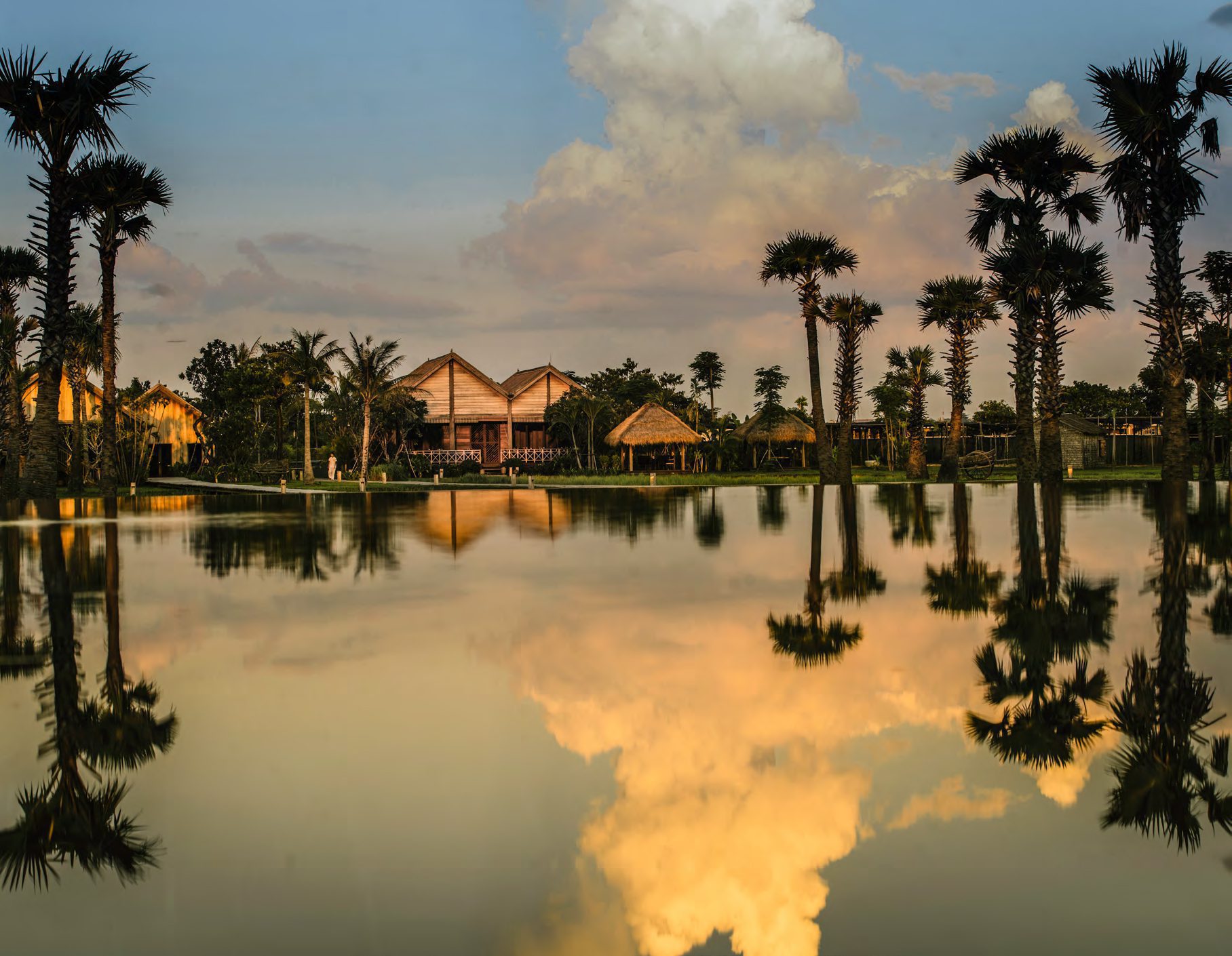 Green luxury in rural Cambodia