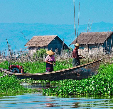 The land of temples and waterways Myanmar