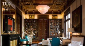 9 Cotton House Hotel, elegant library, Barcelona