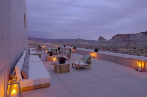 Amangiri Desert Lounge Dusk