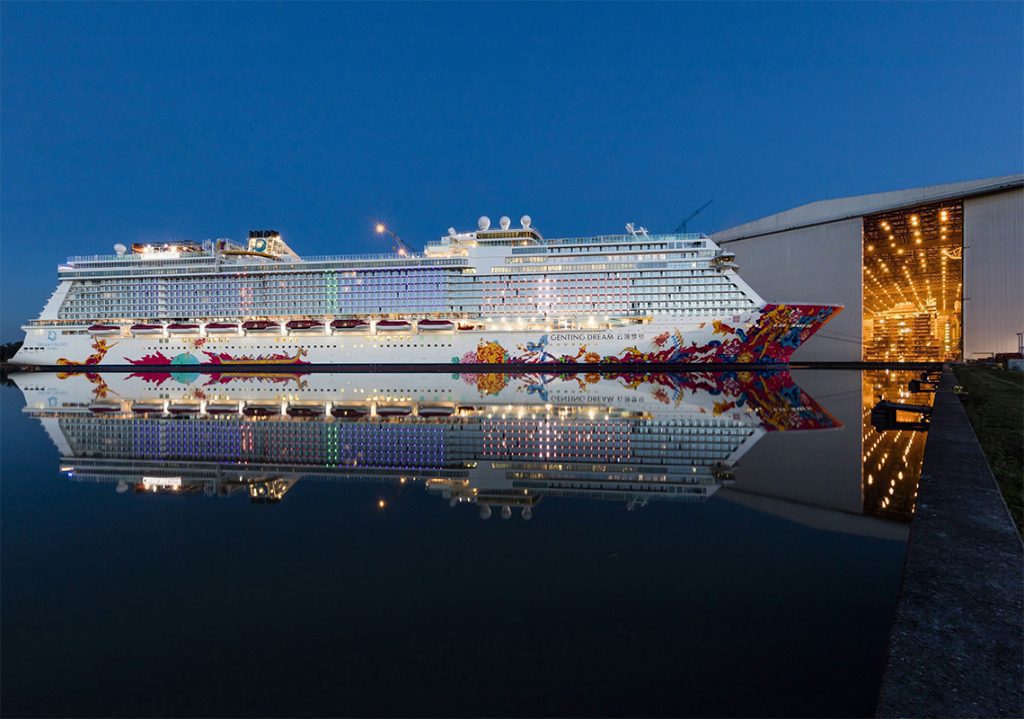 Genting Dream Balcony Lighting