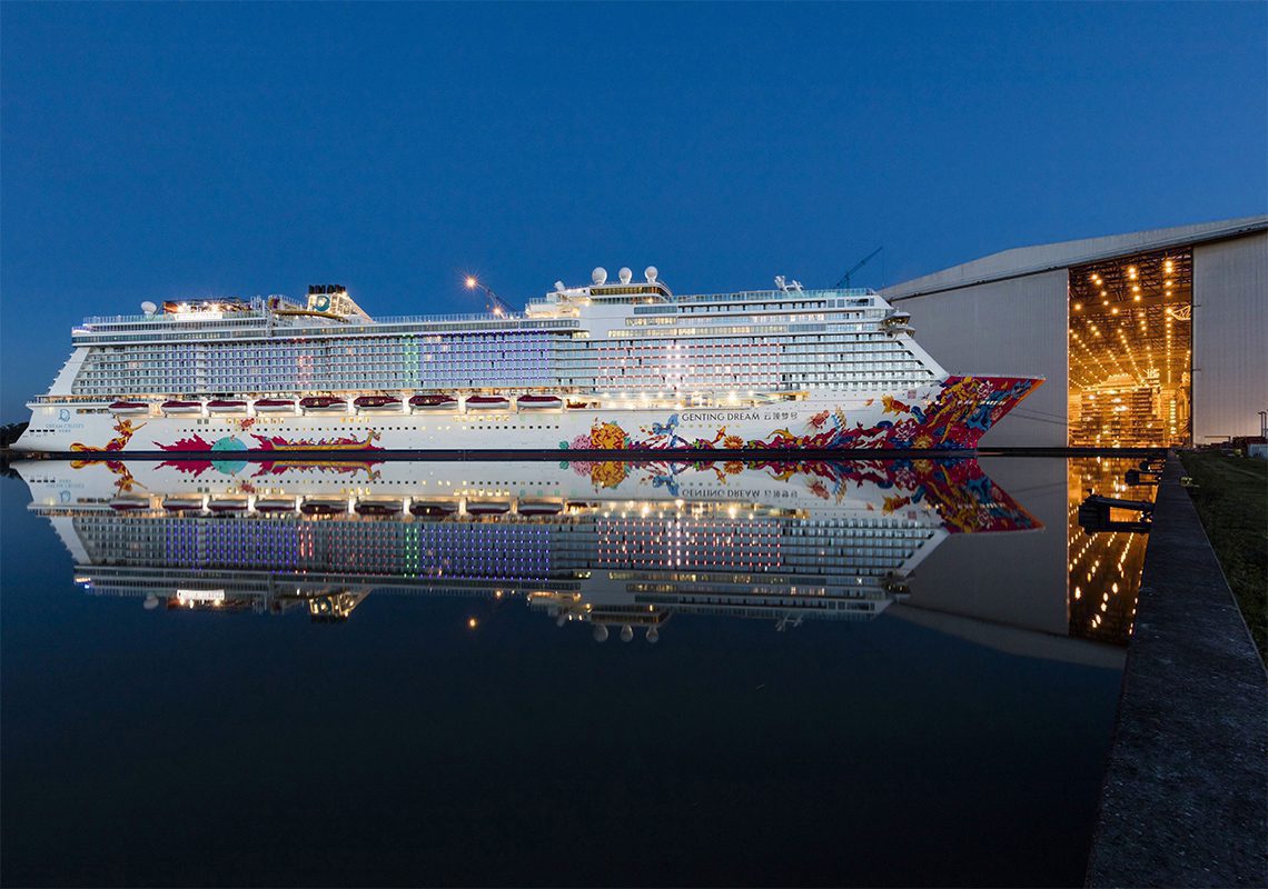 Genting Dream Balcony Lighting