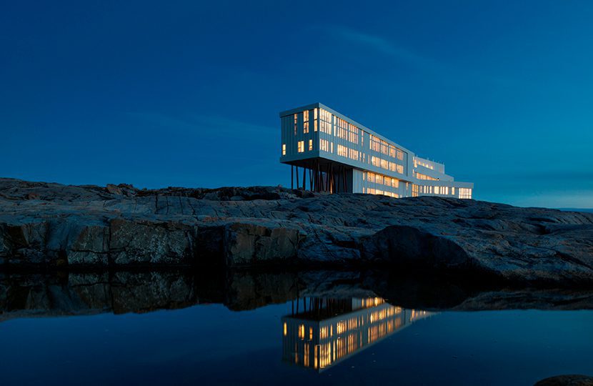 Fogo Island (Canada) was designed from the ground up to restore the
