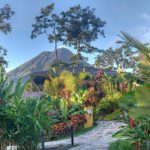 Nayara Springs pool, suite entrance