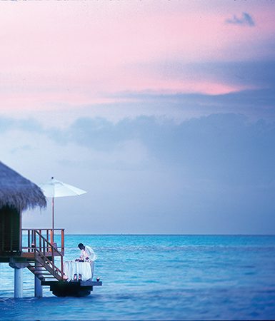 Deluxe Lagoon Villa xterior, Taj Exotica Resort & Spa, Maldives