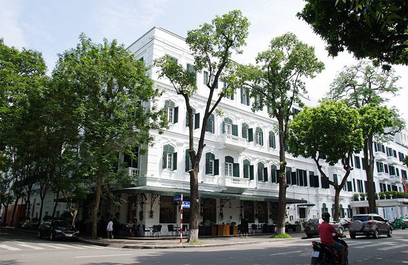 The Sofitel Legend Metropole Hanoi in the Hoan Kiem District.