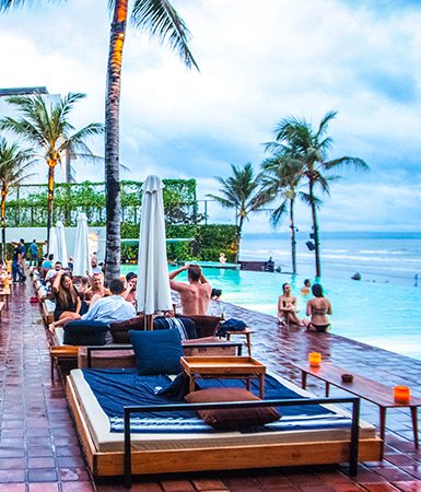 Pool side fun and stylish cocktails at Head beach club