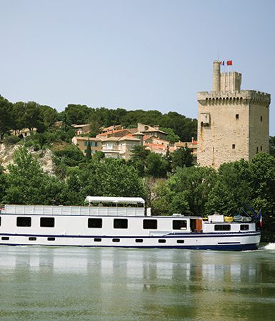 The Napoleon has large, comfortable cabins and a sunshade on the top deck for lunches on the move