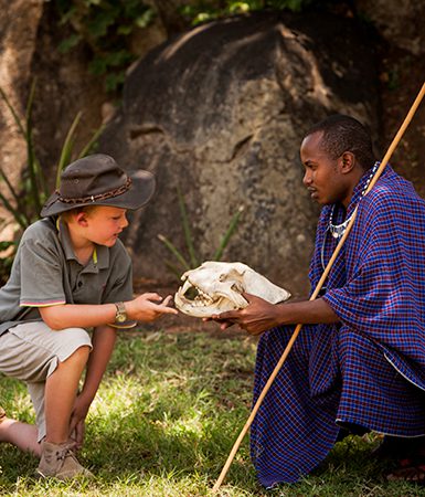 Four Seasons Safari Lodge Serengeti's local experience with the Maasai