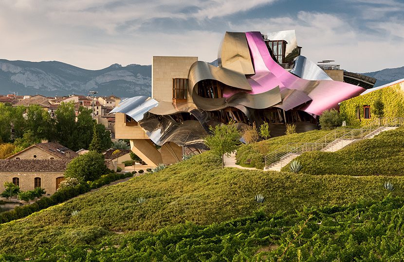 Hotel Marques de Riscal's gorgeous exterior