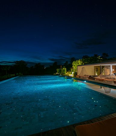 The stars come out over Samujana Villa