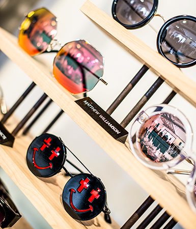 Stylish sunglasses at reVOLVER