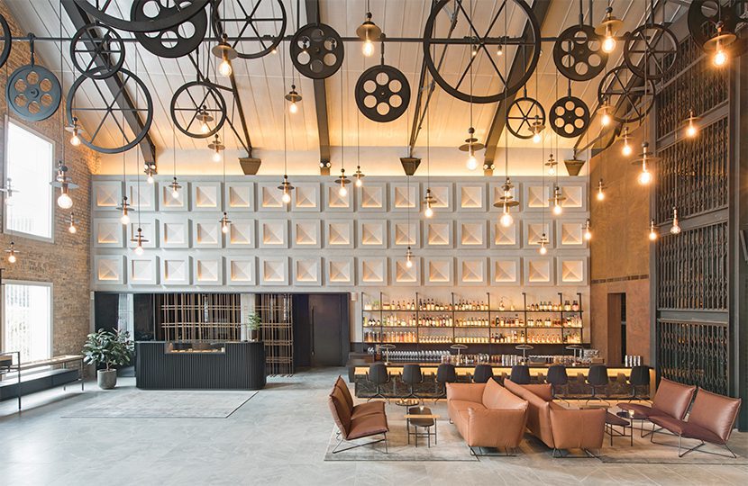 The Warehouse Hotel Lobby and Bar