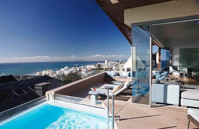 A villa with a view at the Ellerman House Villa