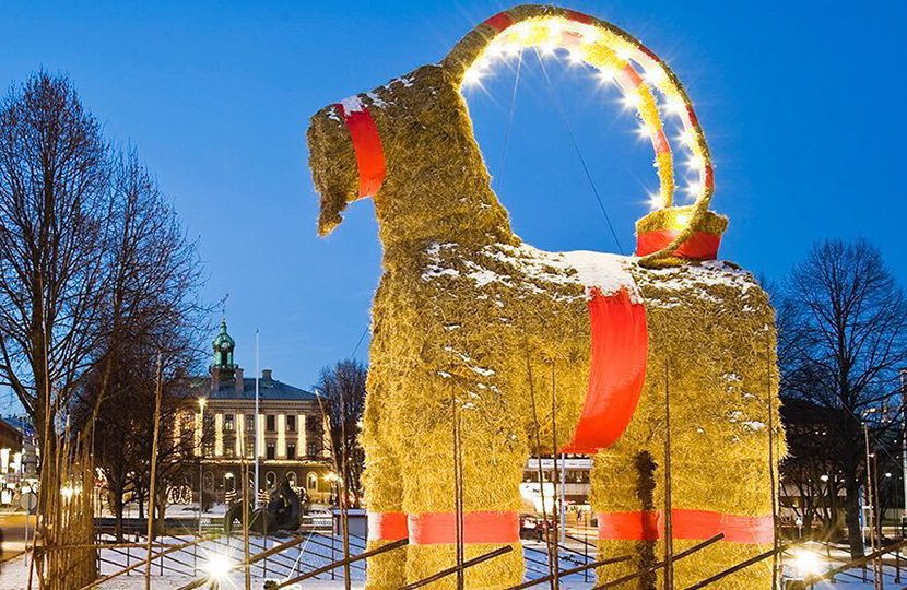 Sweden's Quirky Traditions: Gavle goat