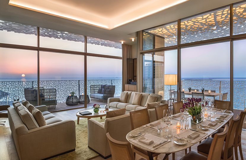 The Bulgari Suite Living Room