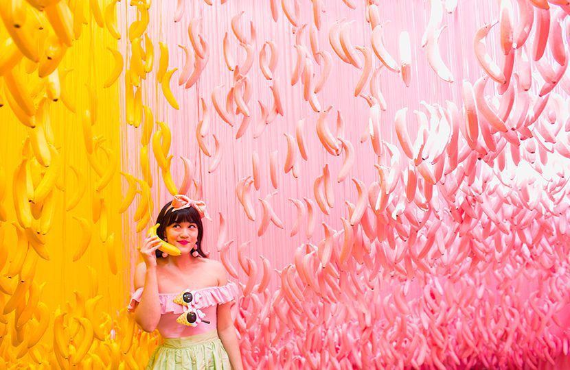 The Banana Room at the Museum of Ice Cream, Miami