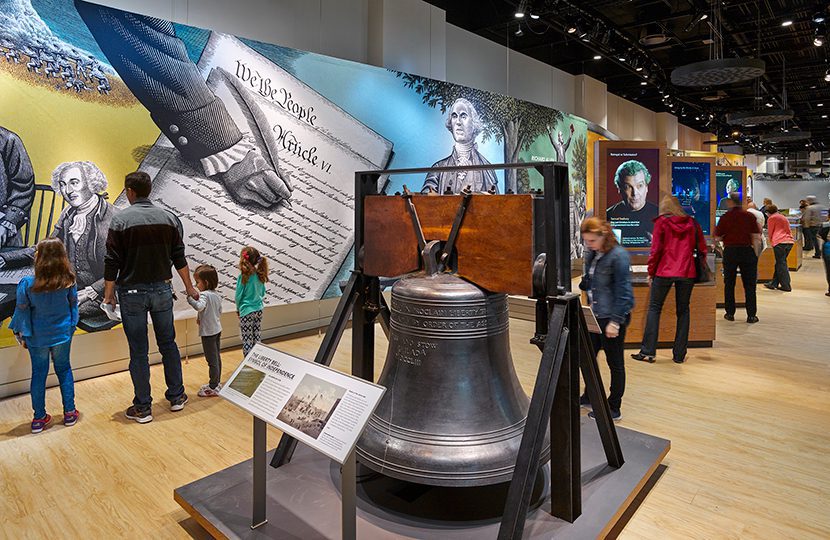 A Replica of the historic Liberty Bell