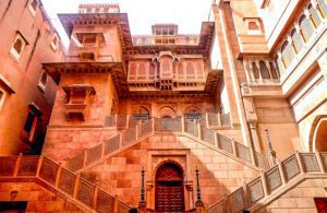 Dulmera sandstone of Junagarh Fort
