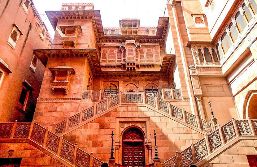 Dulmera sandstone of Junagarh Fort