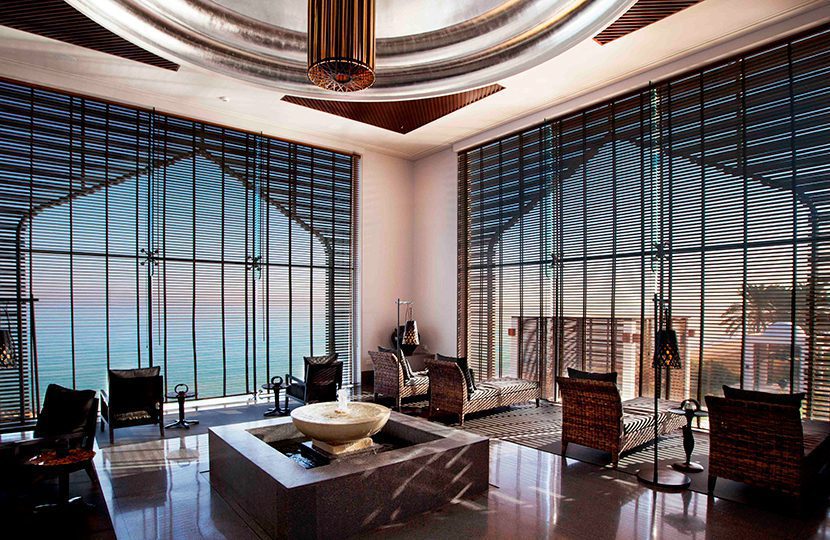 Chedi Muscat, spa relaxation room