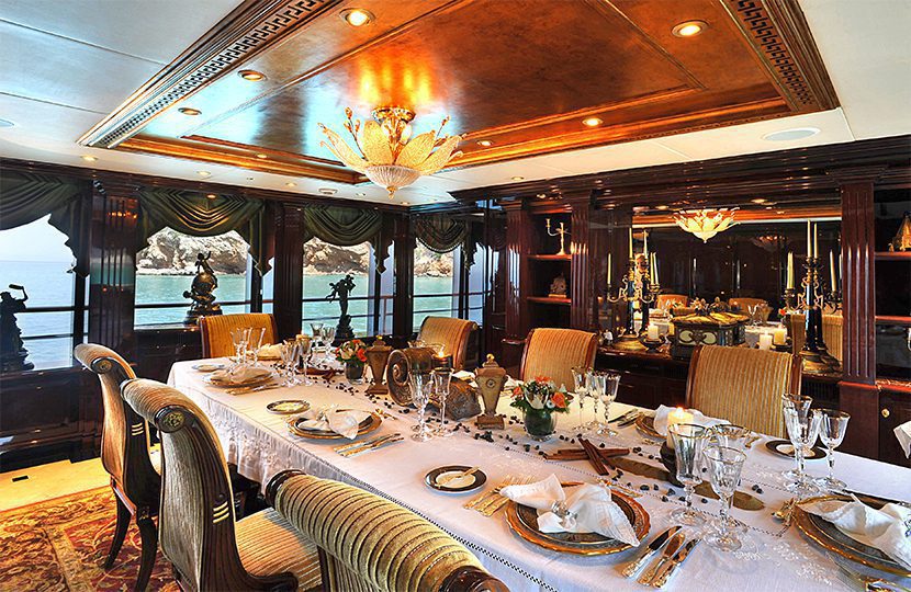 Luxury on the high seas