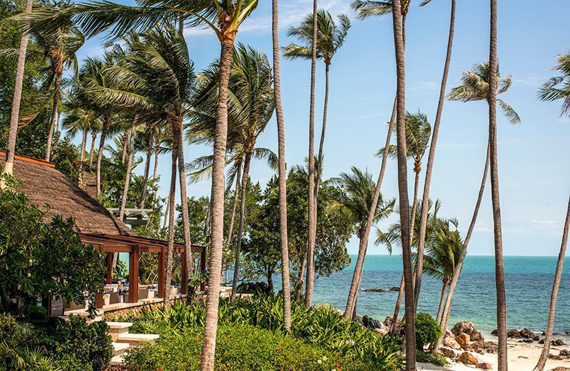 Four Seasons’ private beach