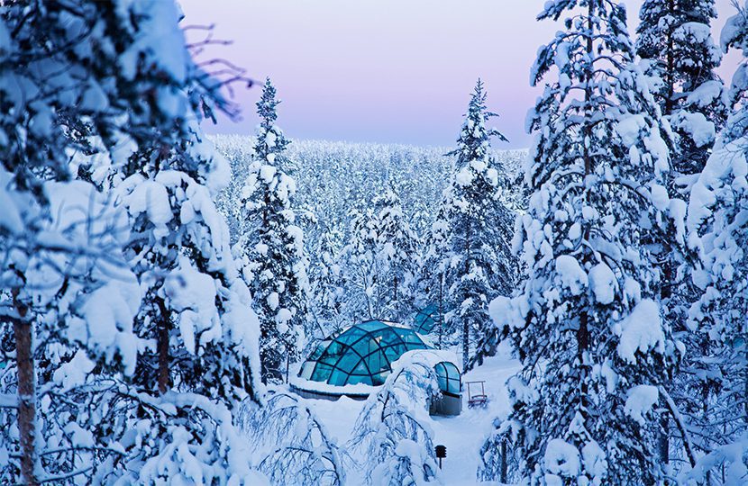 Kakslauttanen glass igloo Valtteri Hirvonen Kakslauttanen Arctic Resort