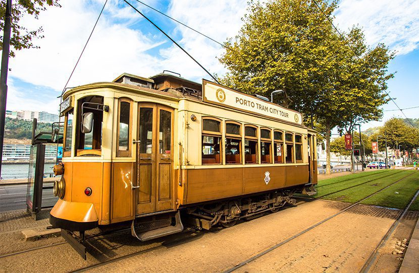 Vecchio tram ancora in funzione