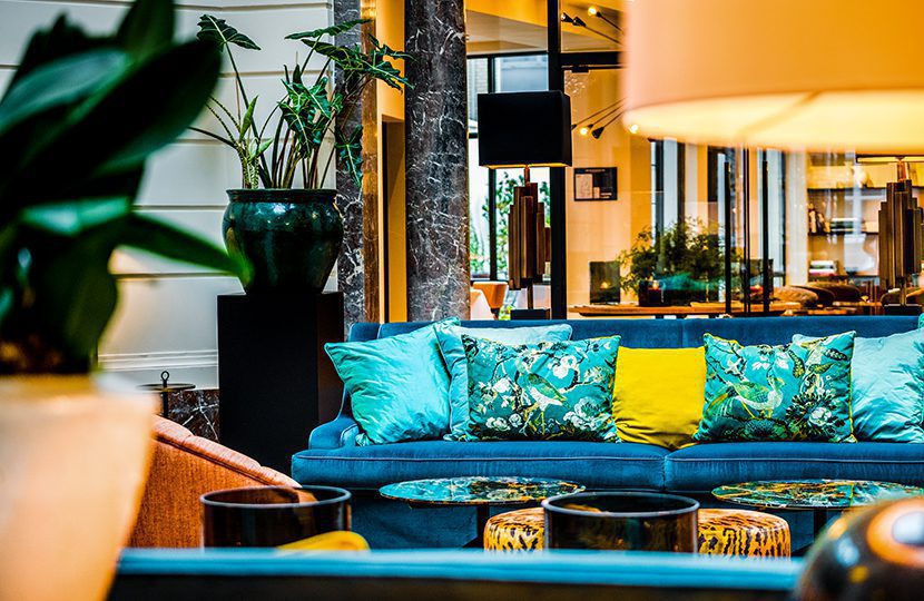 Colorful details at Hotel Franq by Anouk Van Spaendonck
