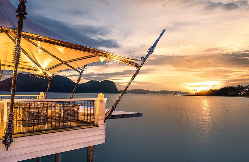 Sun deck at The St. Regis Langkawi