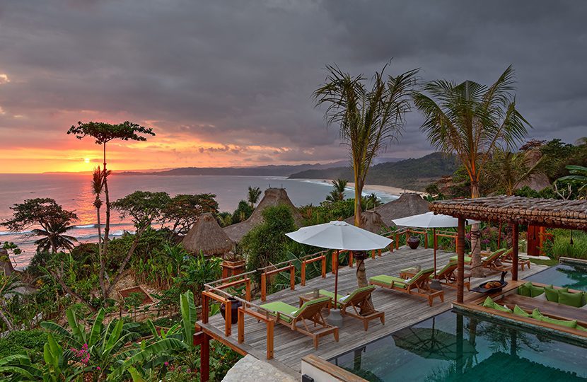 Nihi Sumba Island Puncak Villa at Sunset