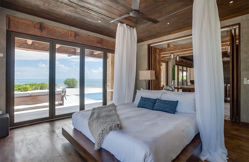 Gladden 3,000-square-foot private beach villa for two