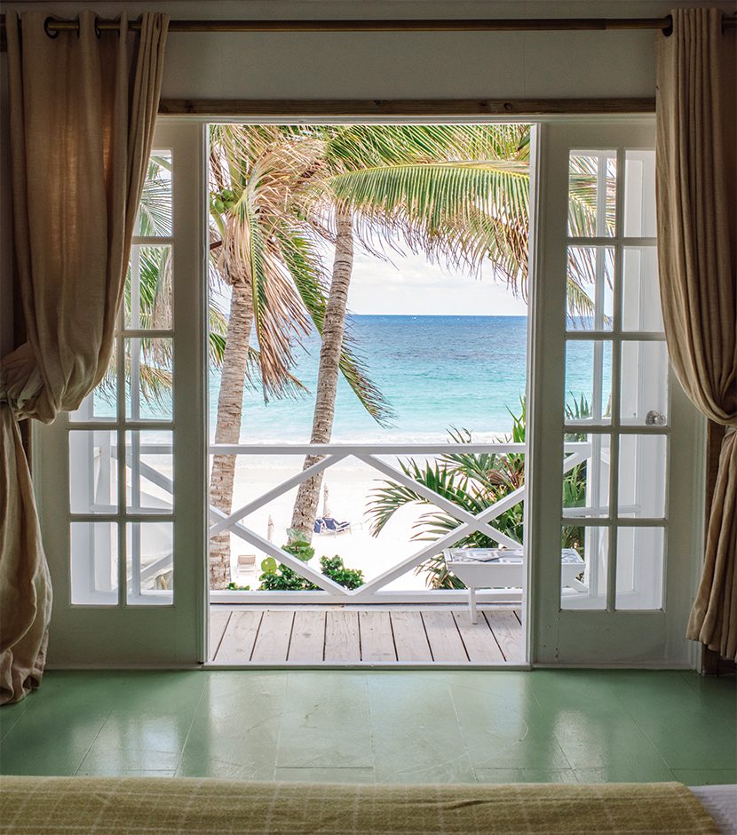 Bedroom view at the Ocean View Club
