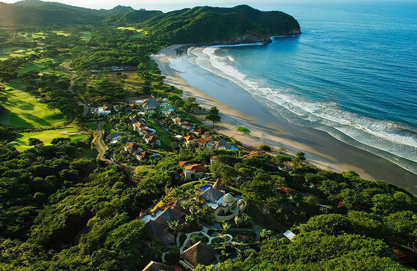 Aerial view of Mukul, the luxury family-friendly resort on Nicaragua’s Emerald Coast