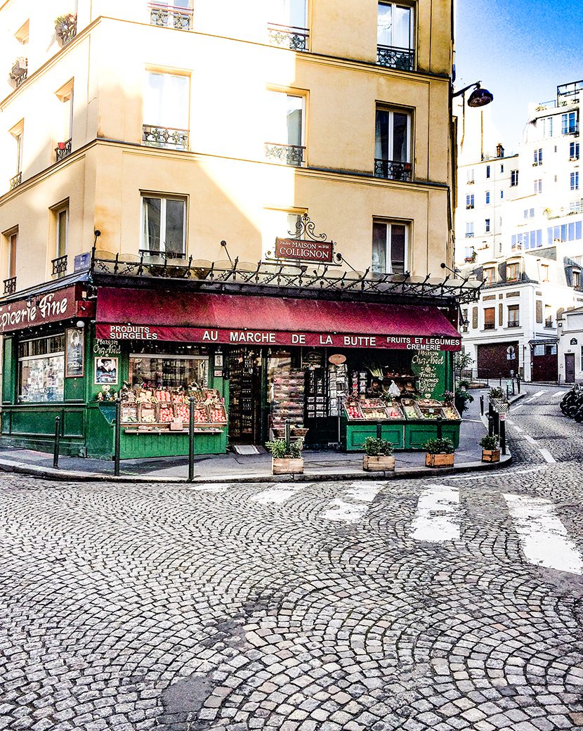 Epicerie in Paris made famous by Amelie
