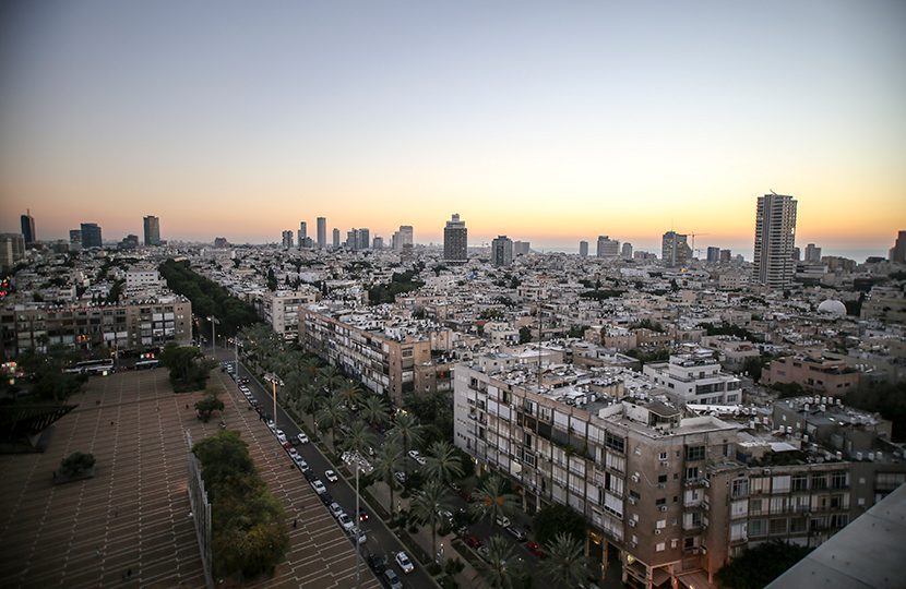 Skyline of Tel-Aviv showcases its beauty by Guy Yechiely