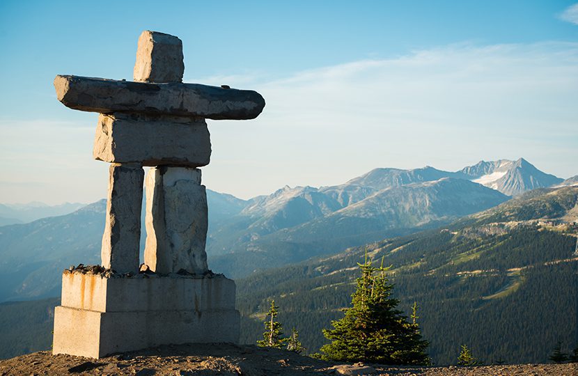 Created by the Inuit people, these beautiful markers were originally created as hunting and navigational aids