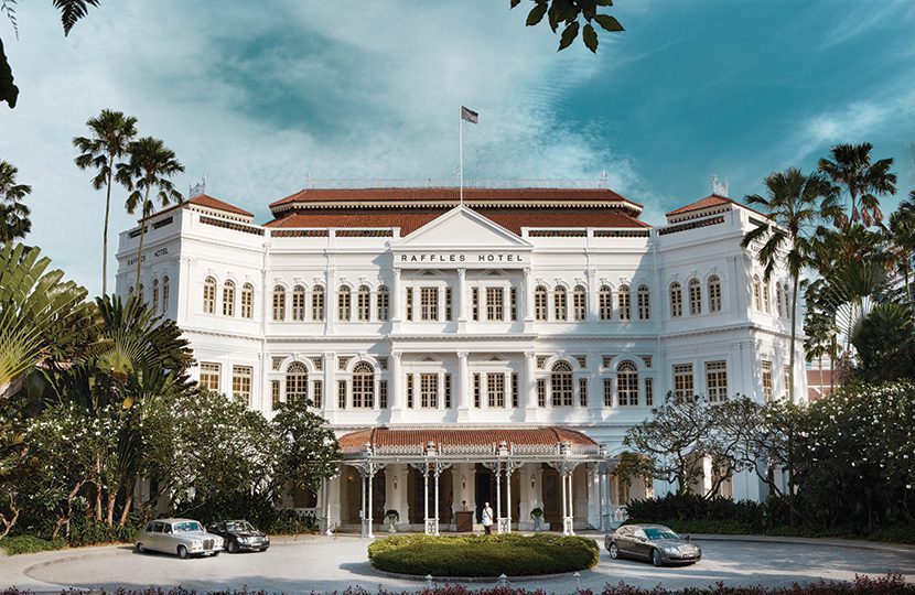 Culinary delights at Raffles Singapore