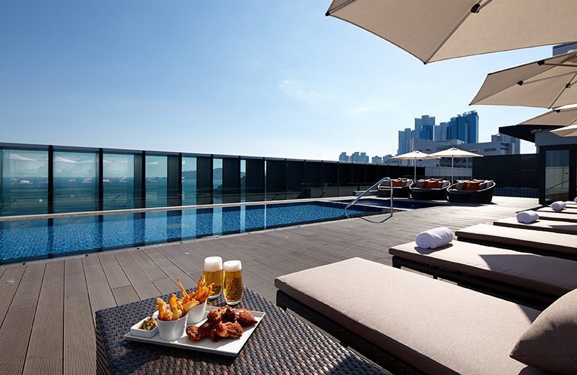 Shilla Stay Haeundae rooftop