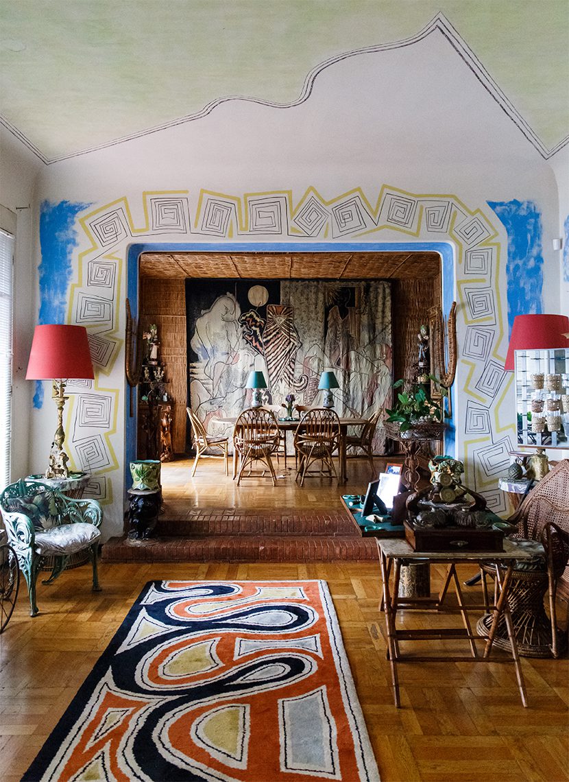 Francine Weisweiller invited Jean Cocteau to spend a holiday in this house in St Jean Cap-Ferrat