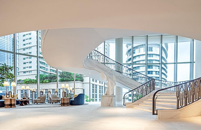 Waldorf Astoria Bangkok Grand Staircase