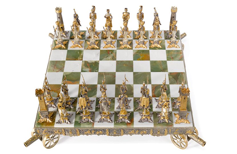 Battle of Waterloo Chess Set Estimate $400-600