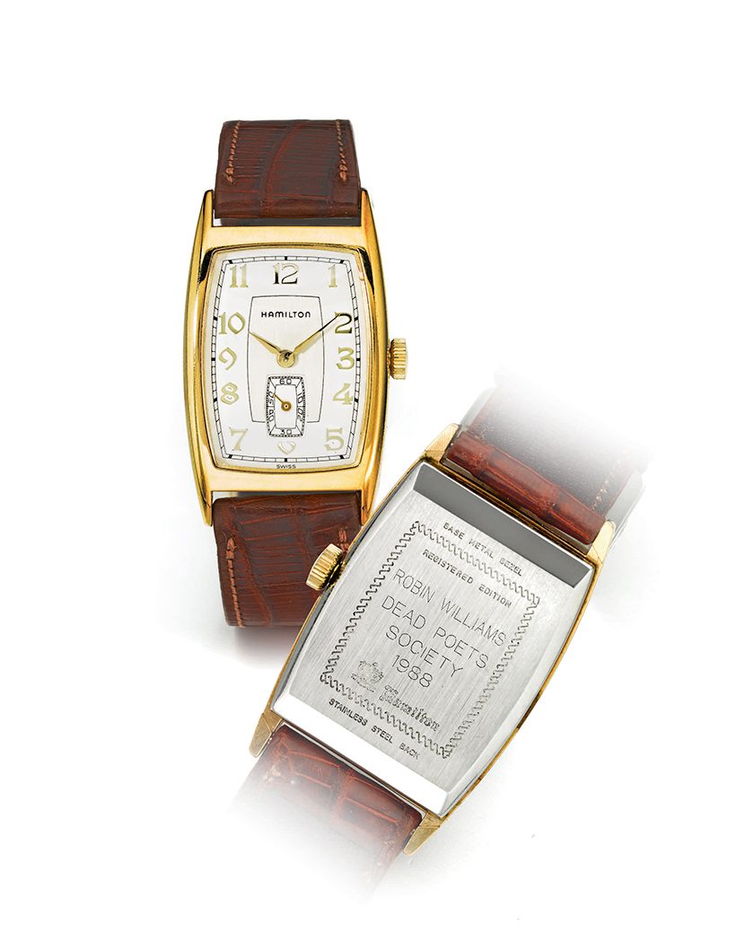 Hamilton Gold Plated Wristwatch Estimate $1-2,000