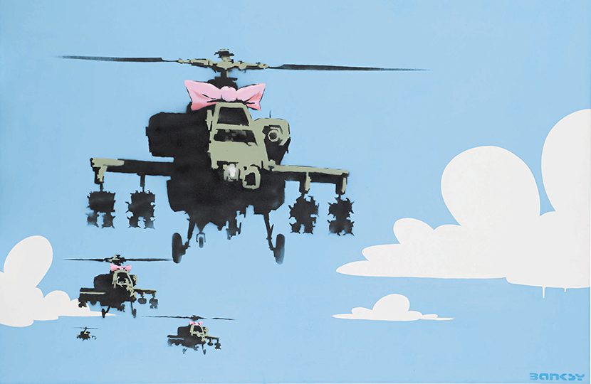 Happy Choppers, Banksy Estimate $400-600,000