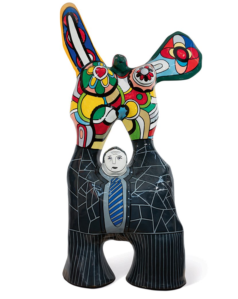 One of Robin's favourite works - Le poète et sa muse, Niki de Saint-Phalle Estimate $350-450,000